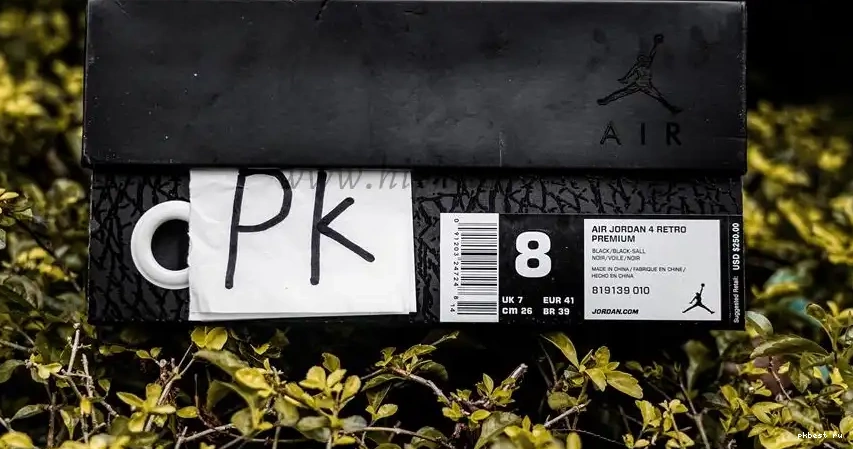 4 SHIP Pony TO Hair GOD RETAIL Jordan Retro Black READY MATERIALS PK 0606